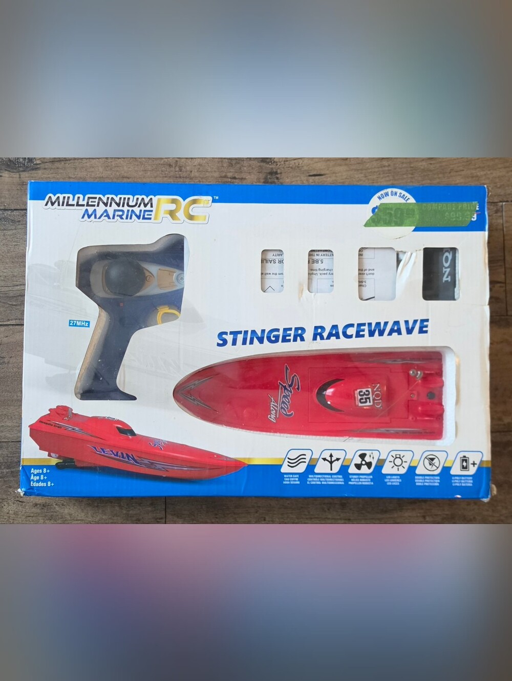Millennium Marine Stinger Racewave RC Speed Boat